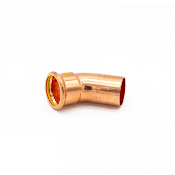 EPS  COPPER PRESS GAS 42MM 45D STRT ELBOW
