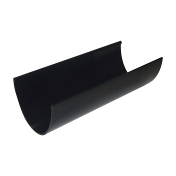 FLOPLAST 115MM RGH4 HICAP 115 X75MM GUTTER BLACK RGH4B