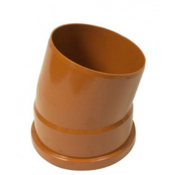 FLOPLAST 110MM X 15* U/G BEND-S&S D167