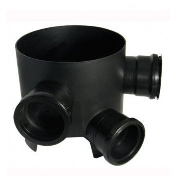 FLOPLAST 110MM ACCESS CHAMBER SHALLOW BASE  1/63 D810