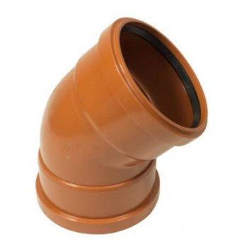 FLOPLAST 110MM X 45* U/G BEND-DS D563