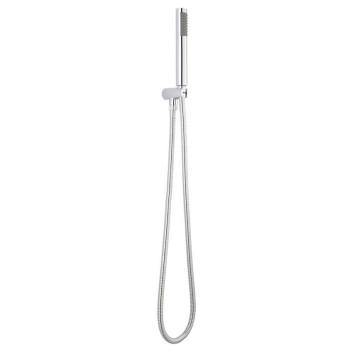 RELION ROUND SHOWER HANDSET WALL BRACKET/HOSE/HEAD OUTLET KIT CHROME