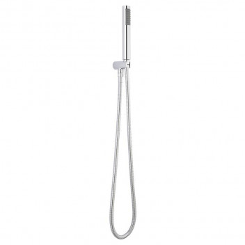 RELION ROUND SHOWER HANDSET WALL BRACKET/HOSE/HEAD OUTLET KIT CHROME