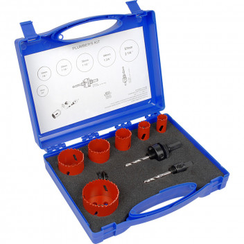 FM HOLESAW PLUMBERS KIT