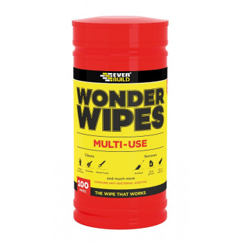 EVERBUILD WONDER WIPES TUB 100