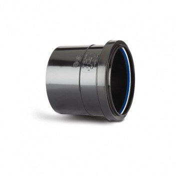 TUPLING 82MM SINGLE SOCKET BLACK