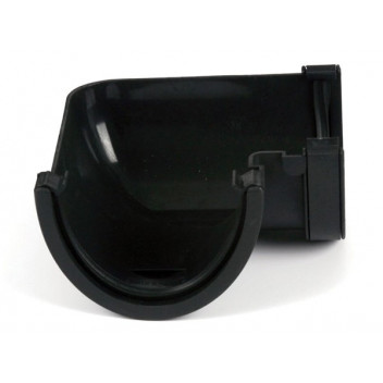 BRETT 115MM CAST IRON STYLE DEEPSTYLE GUTTER 90 ANGLE BR078CI