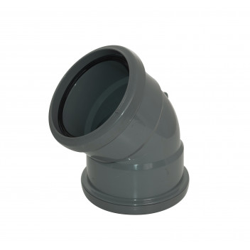 FLOPLAST 110MM ANTHRACITE 135* BEND DS SP563AG