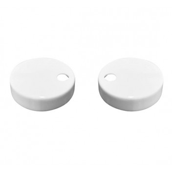 EPS TOILET SEAT COVER CAPS - WHITE