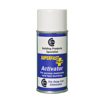 C-TEC SUPERFAST ACTIVATOR 150ML FOR FAST BONDING ON POROUS SURFACES