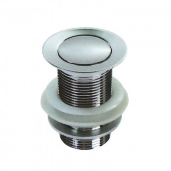 NEW RELION LUXURY BASIN WASTE CLICKER TYPE UNSLOTTED BRASS MATERIAL UN