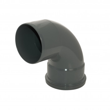 FLOPLAST 110MM ANTHRACITE 92.5* BEND-S&S SP161AG