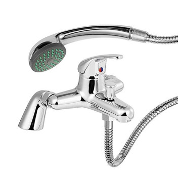 RELION KENT BATH SHOWER MIXER ON LEGS C/W KIT