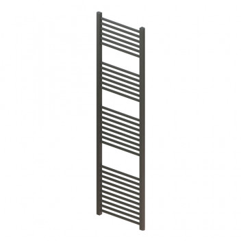 EASTBROOK WINGRAVE 1800 X 500 STRAIGHT MULTIRAIL TEXTURED ANTHRACITE