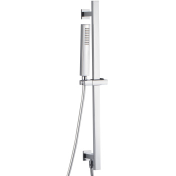 RELION SQUARE SHOWER SLIDE RAIL KIT 3 MODE CHROME