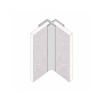 FIBO PROFILES ALUMINIUM INTERNAL PROFILE 2.4M LONG