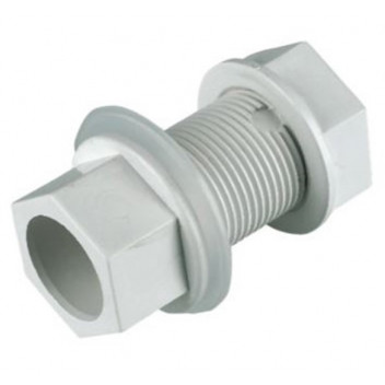 FLOPLAST OS14 21.5mm WH OVERFLOW STR TANK CONN  OS14W
