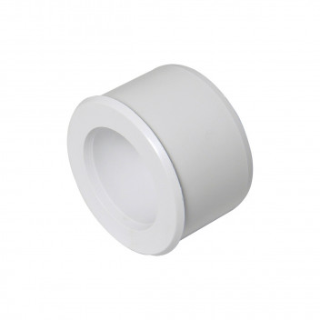 FLOPLAST 50MM X 32MM WHITE ABS REDUCER WS39W