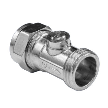 15MM X 1/2\"  MI ISOLATING VALVE CP