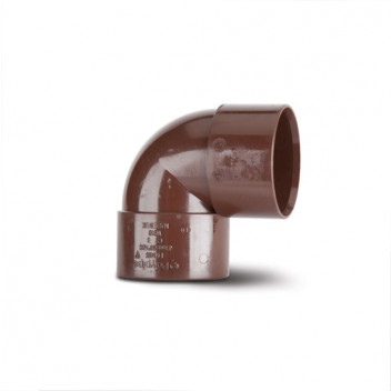 TUPLINGS 40MM X 92.5 DEG ABS KNUCKLE  BEND BROWN