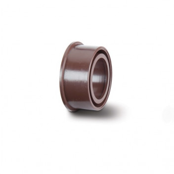 TULPLINGS 40MM SOIL SOLVENT BOSS ADAPTOR BROWN