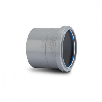 TUPLING 82MM SINGLE SOCKET GREY