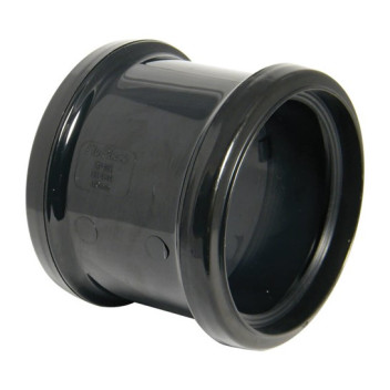 FLOPLAST 110MM BLACK COUPLING-DS SP105B