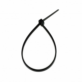FM CABLE TIE 200 X 4.8 BLACK (100)