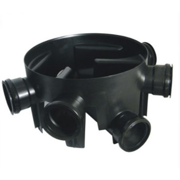 FLOPLAST 270MM INSPECTION CHAMBER BASE  5X110 INLETS D910
