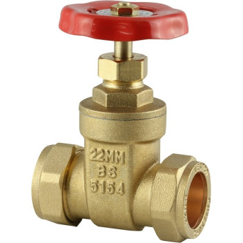 GATEVALVE 22MM BS5154