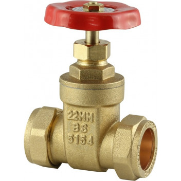 GATEVALVE 22MM BS5154
