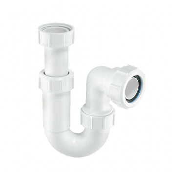 MCALPINE TUBULAR SWIVEL ADJUSTABLE P TRAP 11/4\" ASA10