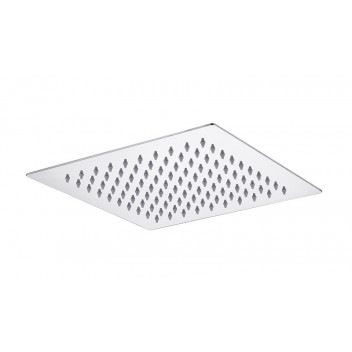 RELION 250MM RECTANGULAR SLIM STAINLESS SHOWER HEAD CHROME