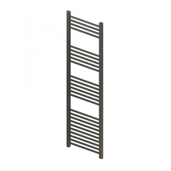 EASTBROOK WINGRAVE 1600 X 400 STRAIGHT MULTIRAIL TEXTURED ANTHRACITE