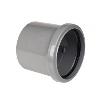 FLOPLAST 110MM GREY COUPLING - S&S SP124G