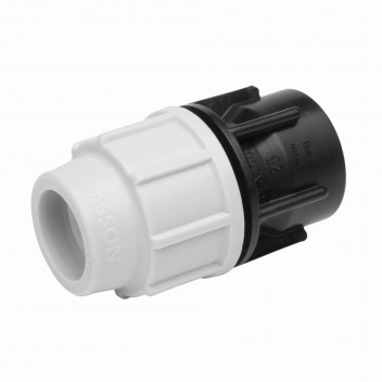 PLASSON FEMALE ADAPTOR BSP THREAD 25mm x 3/4\" 70302575