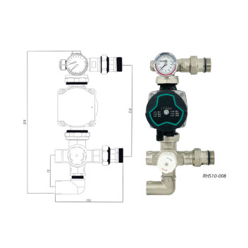 RELION MANIFOLD CONTROL PACK C/W 7.5MTR PUMP & BLENDING VALVE