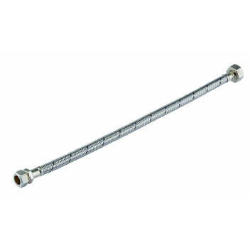 15MM x 1/2\" 500MM FLEXI TAP CONNECTOR WRC APPROVED