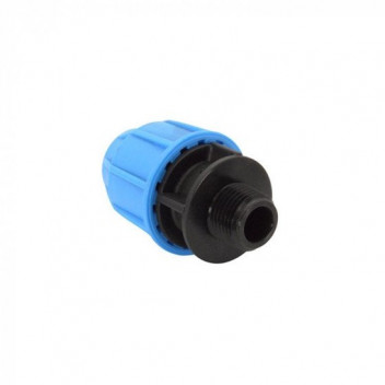 FLOPLAST 32MM X 3/4\" MALE ADAPTOR