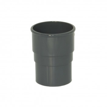 FLOPLAST 68MM RS1 PIPE SOCKET ANTHRACITE GREY RS1AG