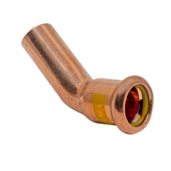EPS  COPPER PRESS GAS 15MM 45D STRT ELBOW