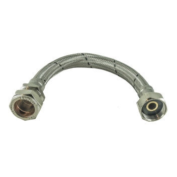 15MM x 1/2\" FLEXIBLE TAP CONNECTOR MAXI BORE WRAS