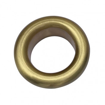 EPS OVAL OVERFLOW RING - BRUSHED BRASS