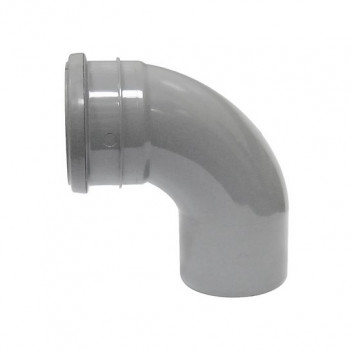 FLOPLAST 110MM GREY 92.5* BEND-S&S SP161G