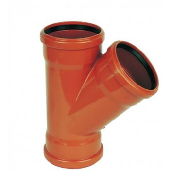 FLOPLAST 110MM X 45* U/G JUNCTION-TS D211