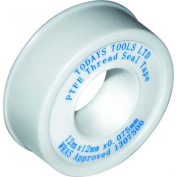 PTFE TAPE ROLL 12mm * 12m WHITE