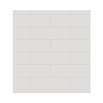 FIBO URBAN DENVER WHITE BRICK TILE M74 HG 600MM AQ PANEL