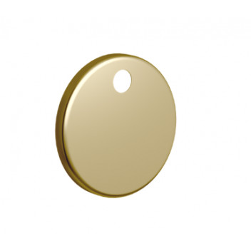 EPS TOILET SEAT COVER CAPS - BRUSHED BRASS