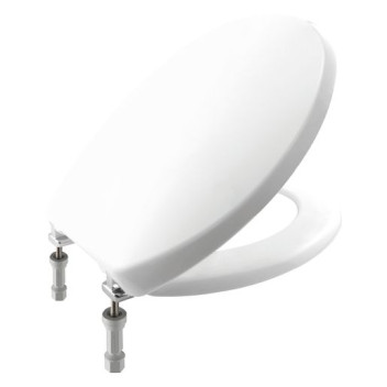 RELION ATLANTIC SPA CP ULTRA-FIX TOILET SEAT WHITE