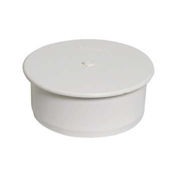 FLOPLAST 110MM WHITE SOCKET PLUG SP296W